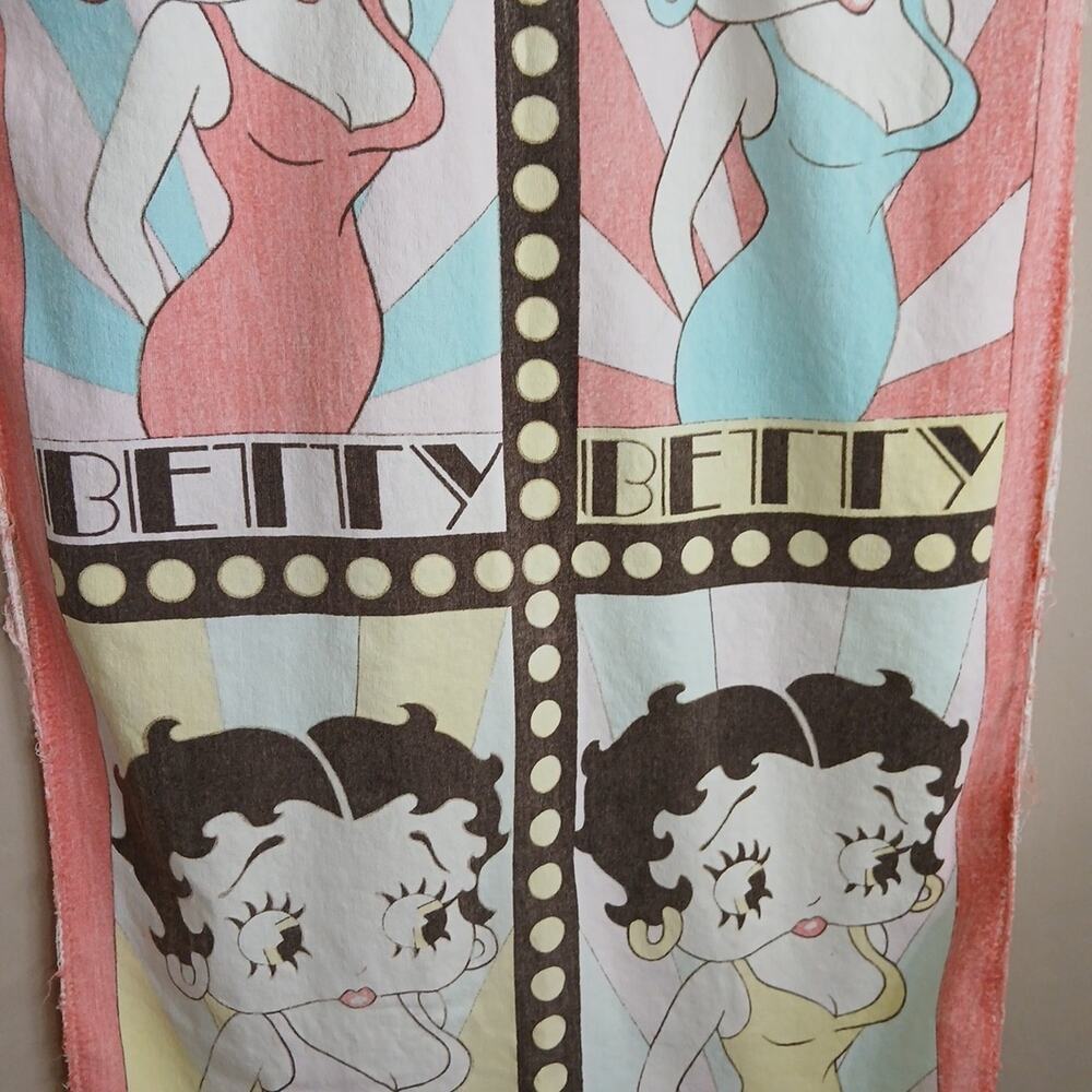 Vintage 1991 Betty Boop Towel KFS Fleischer Studio Jay Franco Taiwan 100% Cotton - Picture 5 of 16